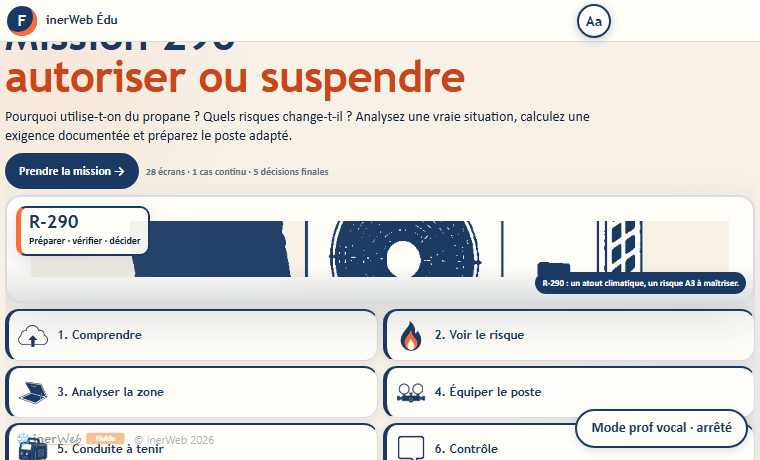 Aperçu — Mission 290 — travailler en sécurité